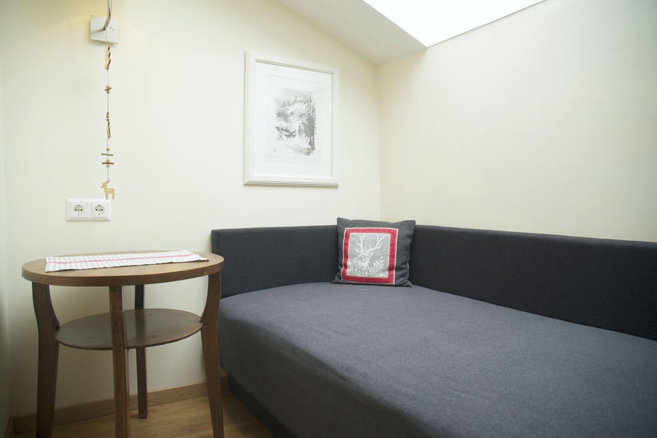 Schlafzimmer mit Einzelbett